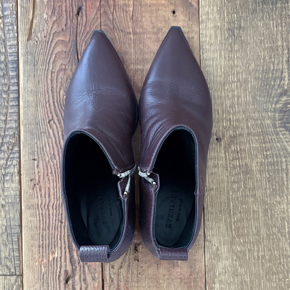 Everlane Women's Rich Brown Ankle Booties